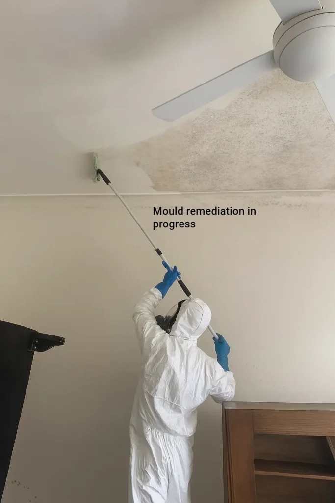 A vacuum cleaner is sitting on top of a carpet in a room — Dryology Carpet Cleaning in Salamander Bay, NSW