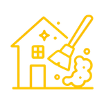 home mould cleaning icon