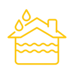 home water damage cleaning icon