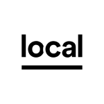 local search white logo